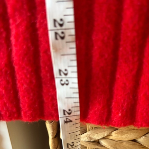 Ava & Viv Vibrant Red Cowl Neck Sweater Womens size 1X - Picture 9 of 9